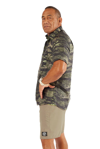 WAIHANA MENS TROPICAM ALOHA SHIRT