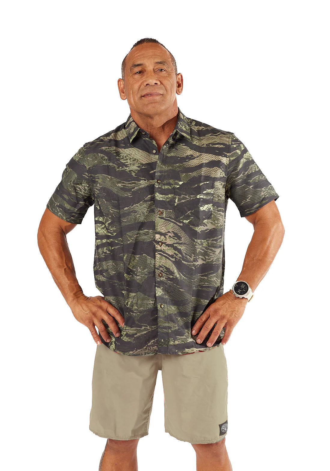 WAIHANA MENS TROPICAM ALOHA SHIRT