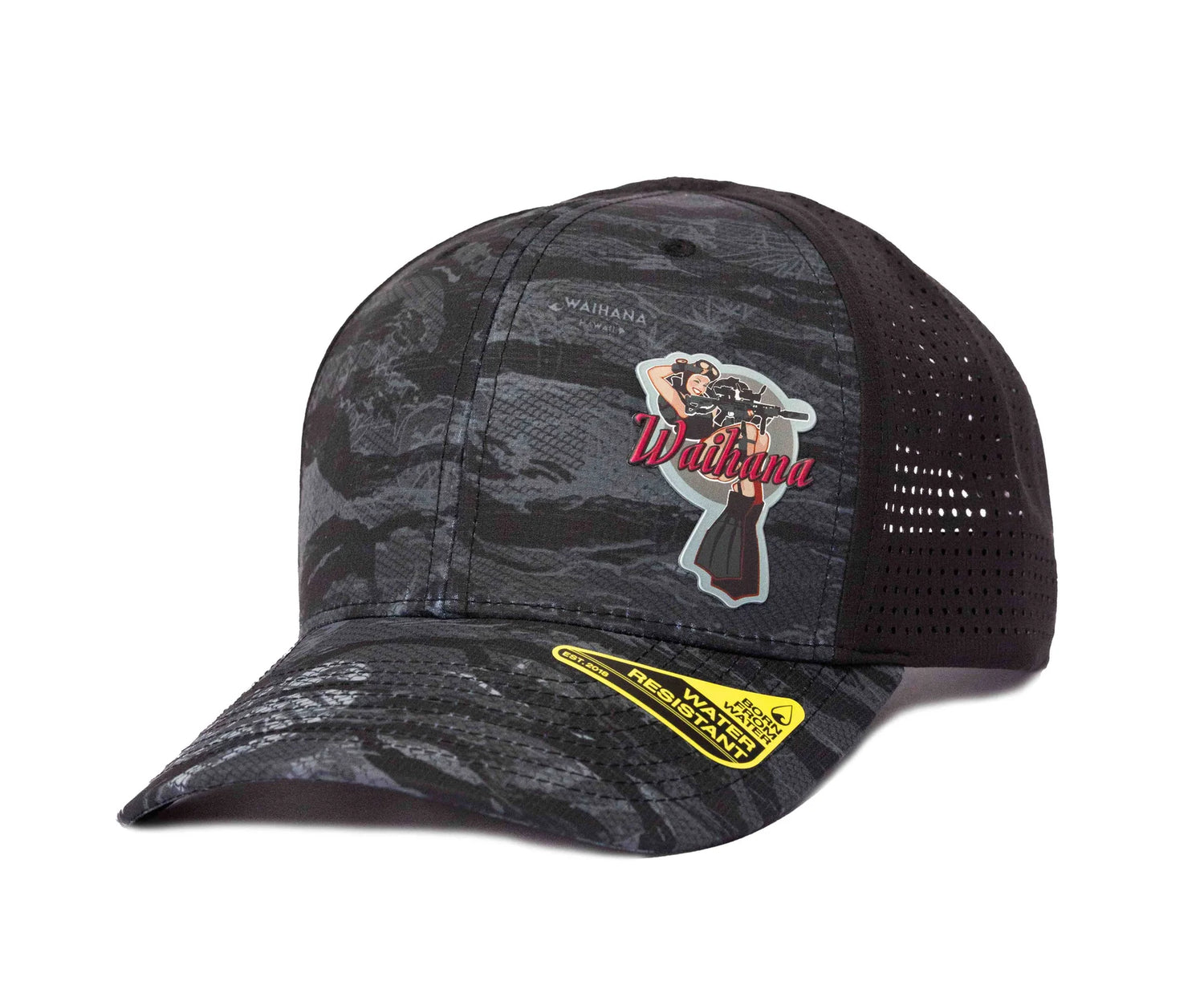 WAIHANA TROPICAM BLACK HYDRO HAT