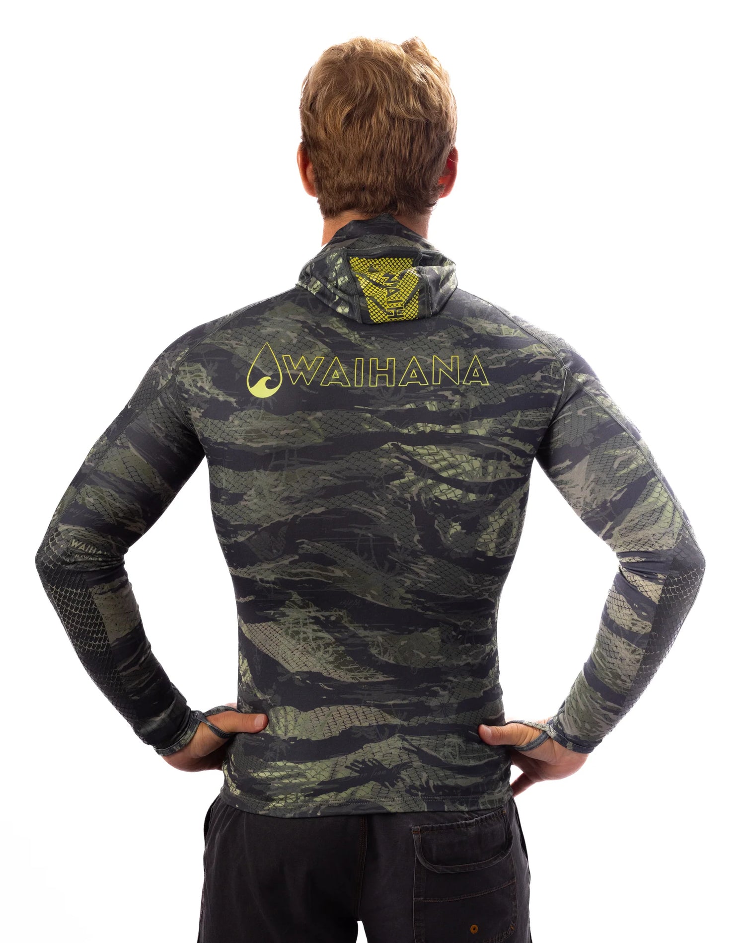 WAIHANA TROPICAM HOODED SPEARFISHING RASHGUARD